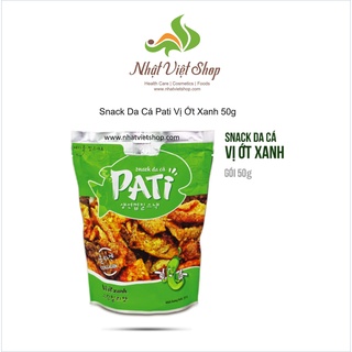 Combo 4 Bịch Mix 2 Vị Snack Da Cá Pati 50g