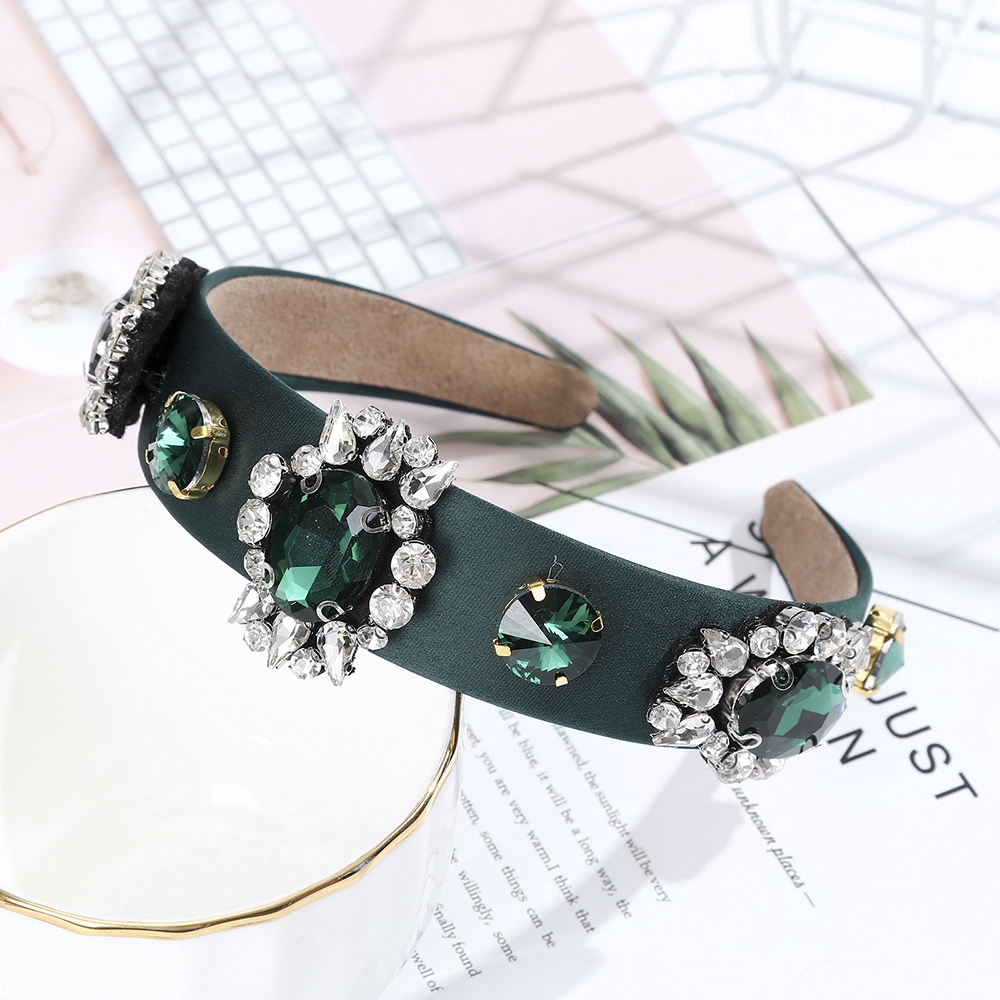 Băng đô đính đá phong cách Hàn Quốc dành cho nữ