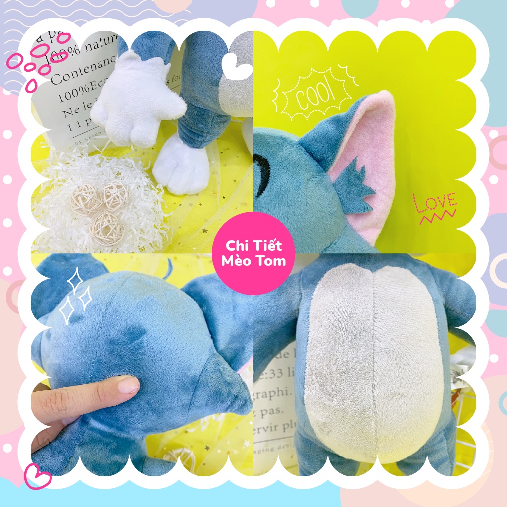 Gấu Bông Mèo Tom Cho Bé Trong Phim Hoạt Hình Tom &amp; Jerry Cao Cấp Memon