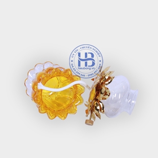Đèn dầu bàn thờ Vàng bé 15cm