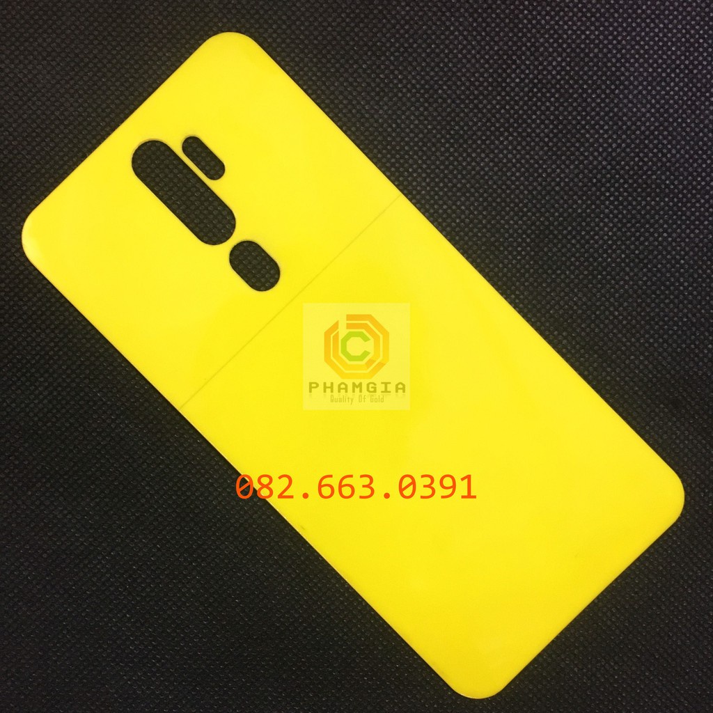 Dán PPF bóng, nhám cho Oppo A5 2020 màn hình, mặt lưng, full lưng viền siêu bảo vệ