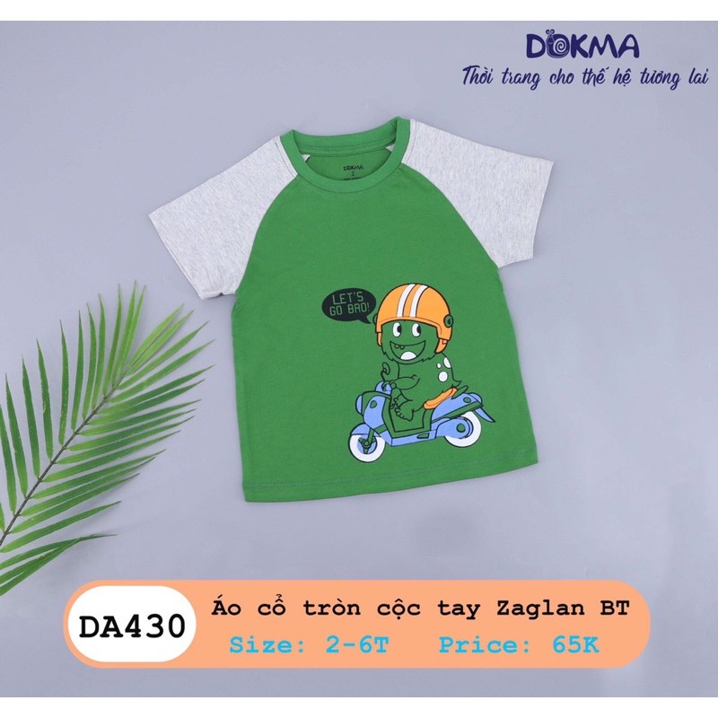 Áo cộc tay Dokma 2-6Y