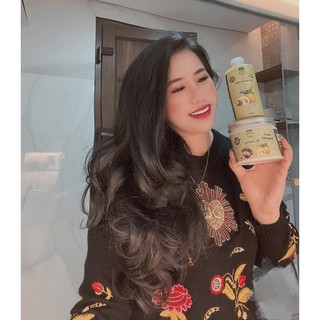 Combo dầu gội + gel ủ bưởi dừa