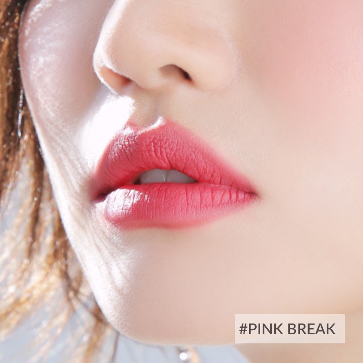 Son kem lì 3ce velvet lip tint #pinkbreak