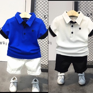 Set polo bé trai hàng quảng châu