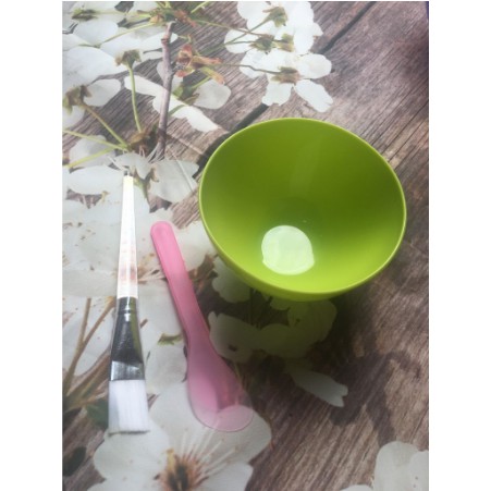 Bát Pha Bột Mặt Nạ , Chổi , Thìa