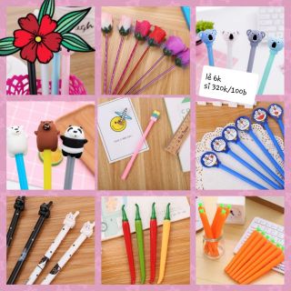Combo 175 bút cute khách chọn mẫu
