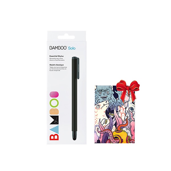 Bút cảm ứng Wacom Bamboo Solo, 4th Generation (CS-190/K0-CX) – CHÍNH HÃNG