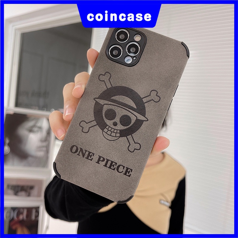 Ốp Điện Thoại Da In Hình Anime One Piece Cho Compatible For IPhone 12 11 PRO MAX 11 12 mini 6 7 6S 8 Plus X XR XSMAX Se 2020 XS