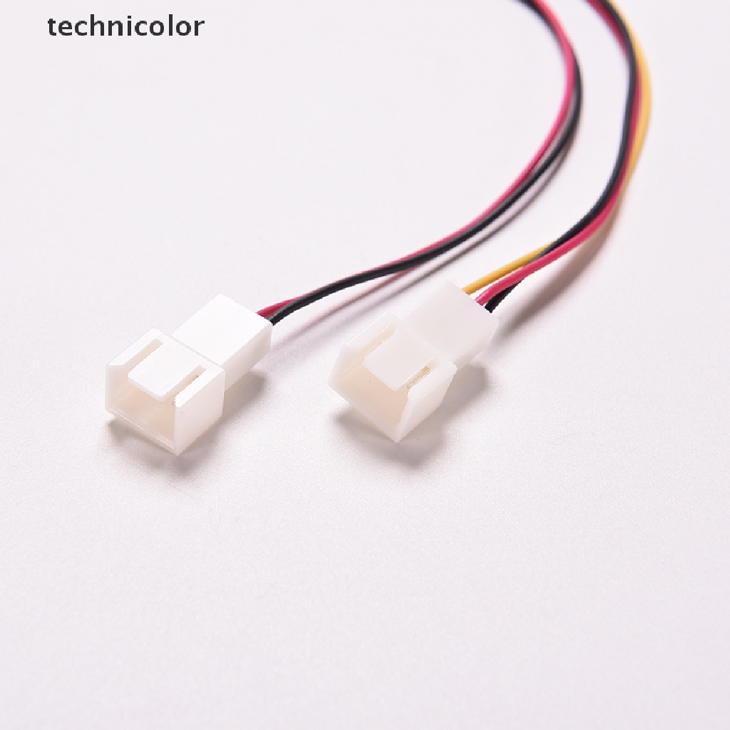 Dây Cáp Chia Cổng Nguồn Quạt 3 Chấu 1 Female Sang 2 Male Dành Cho PC Ốp