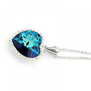 Dây chuyền đá Ruby Sky Blue