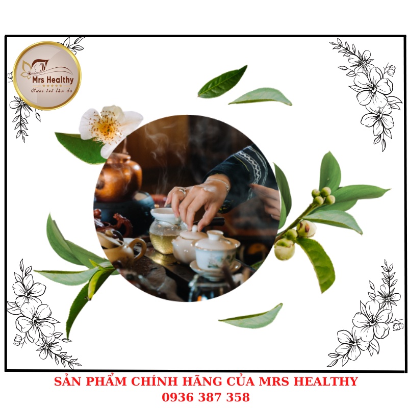 Trà Shan Tuyết Cổ Thụ Hữu Cơ - Loại Đặc Biệt Cao Cấp - Chè Shan Tuyết Cổ Thụ Suối Giàng Túi Zip 250gram.MrsHealthy.vn