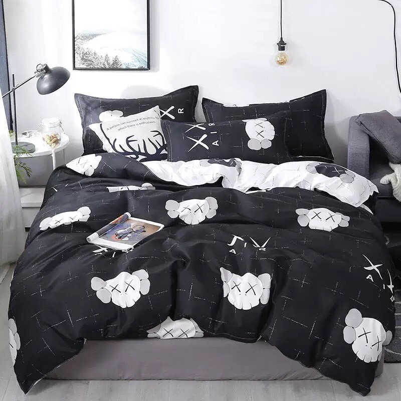 Set 5 món chăn ga cotton poly