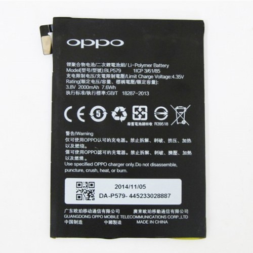 [Dùng Thử 7 Ngày] Pin Oppo R5/ R8107/ BLP579 Bh 12 tháng