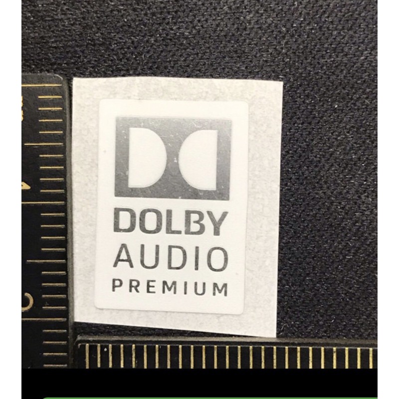 Miếng Dán Logo Dolby Audio Độc Đáo