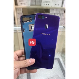 Nắp lưng + viền Oppo F9 ( có đủ kính camera và phím)