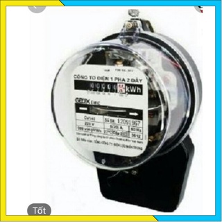 Công tơ điện EMIC 1 pha 2 dây ( Đồng hồ điện gia đình, phòng trọ KHÔNG KIỂM ĐỊNH ) - Hòa phát