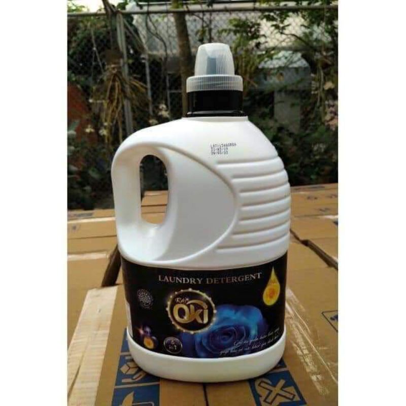 NƯỚC GIẶT XẢ OKI 6 IN 1 CAN 4L