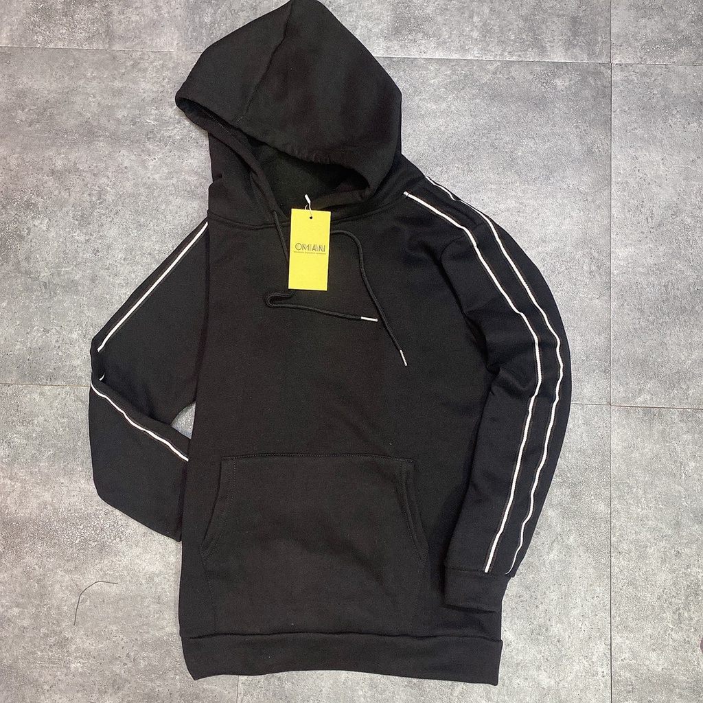 Áo nỉ hoodie unisex,áo đôi nam nữ có mũ- chất nỉ bông dày dặn - OMAN AH070 | BigBuy360 - bigbuy360.vn