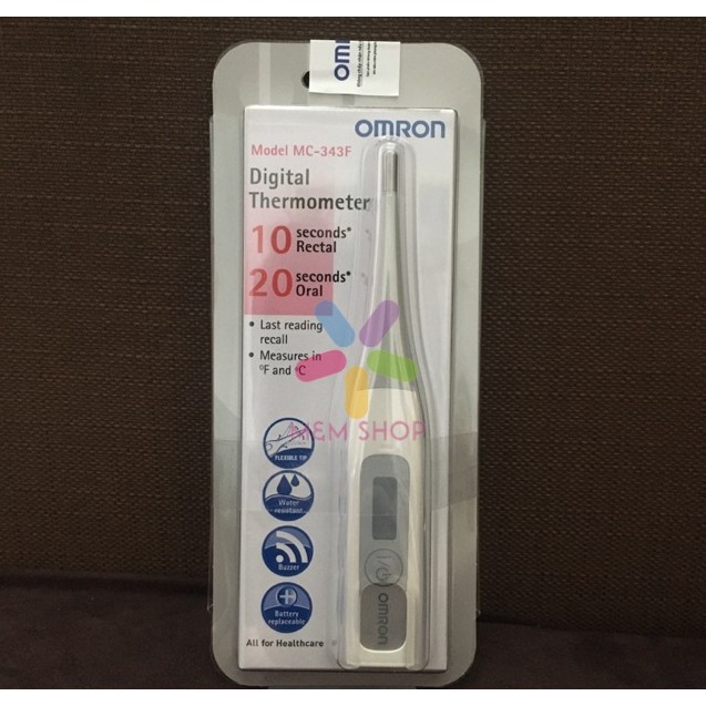 Nhiệt kế điện tử Omron MC-343F - CHÍNH HÃNG NGUYÊN SEAL MỚI 100%