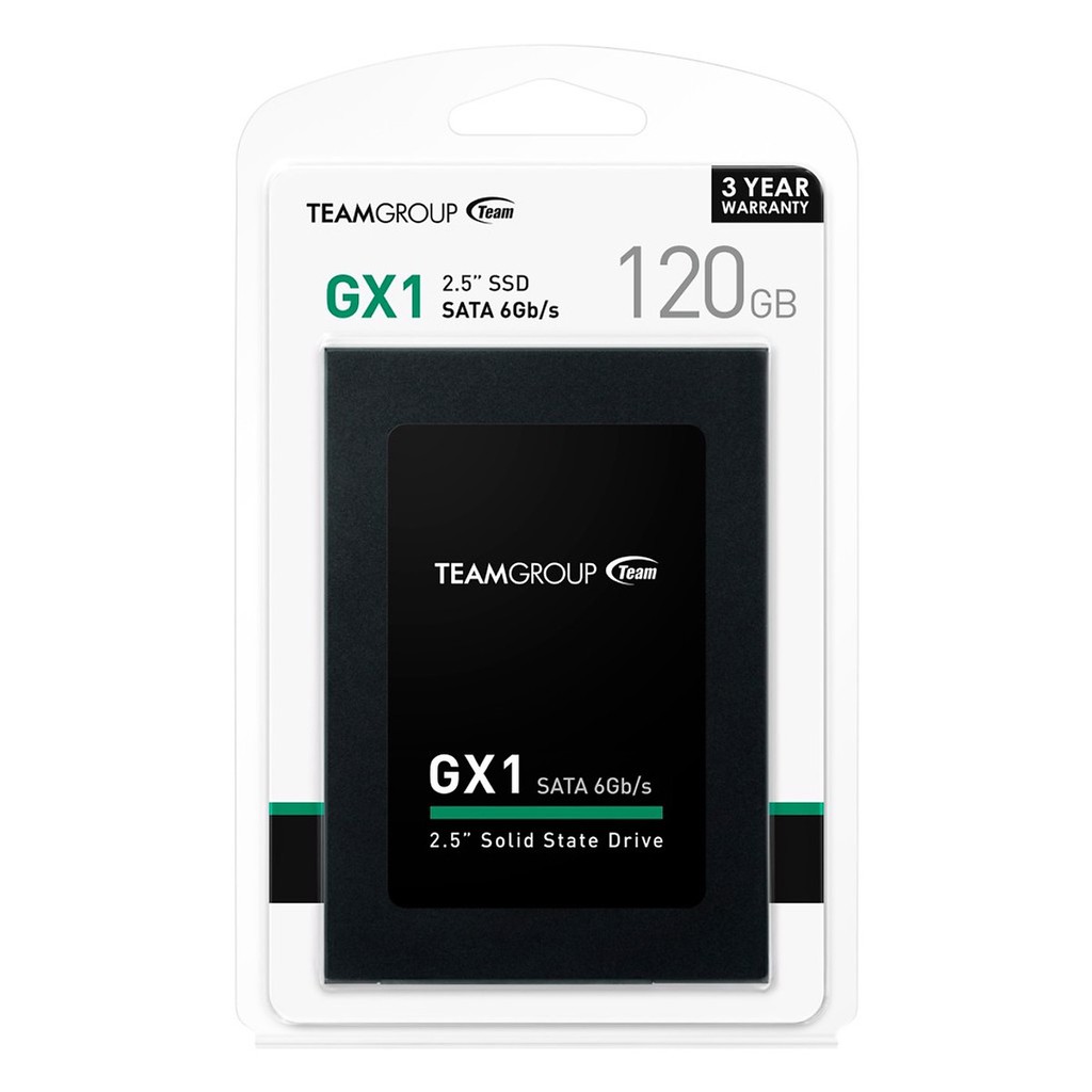 Ổ cứng SSD 120gb Team GX1 tốc độ 500/320Mbs chính hãng NWH phân phối