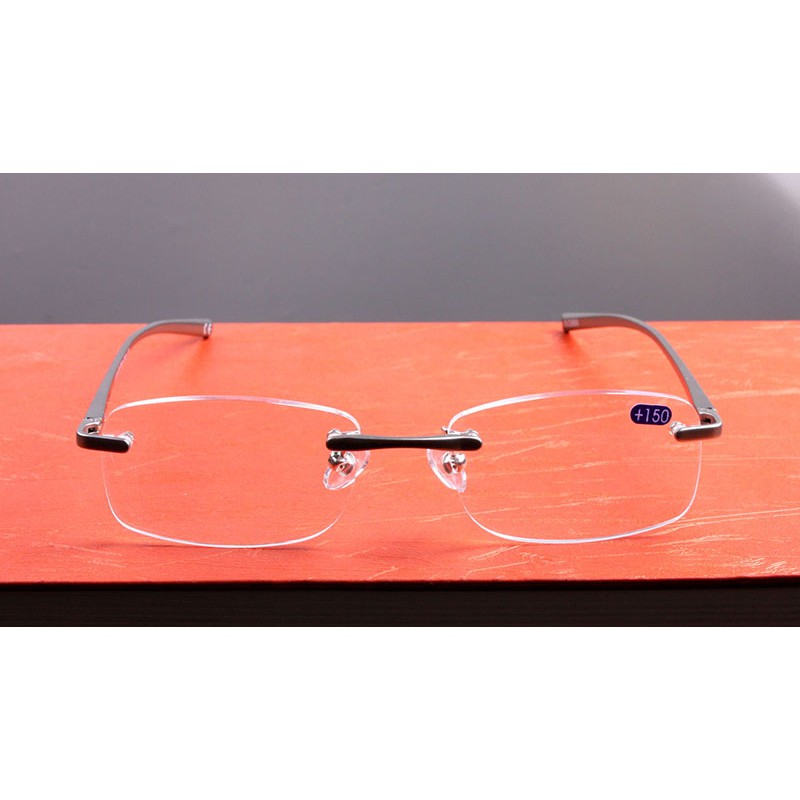 Kính Đọc Sách Không Gọng Bằng Hợp Kim Titan Dành Cho Nam Và Nữ