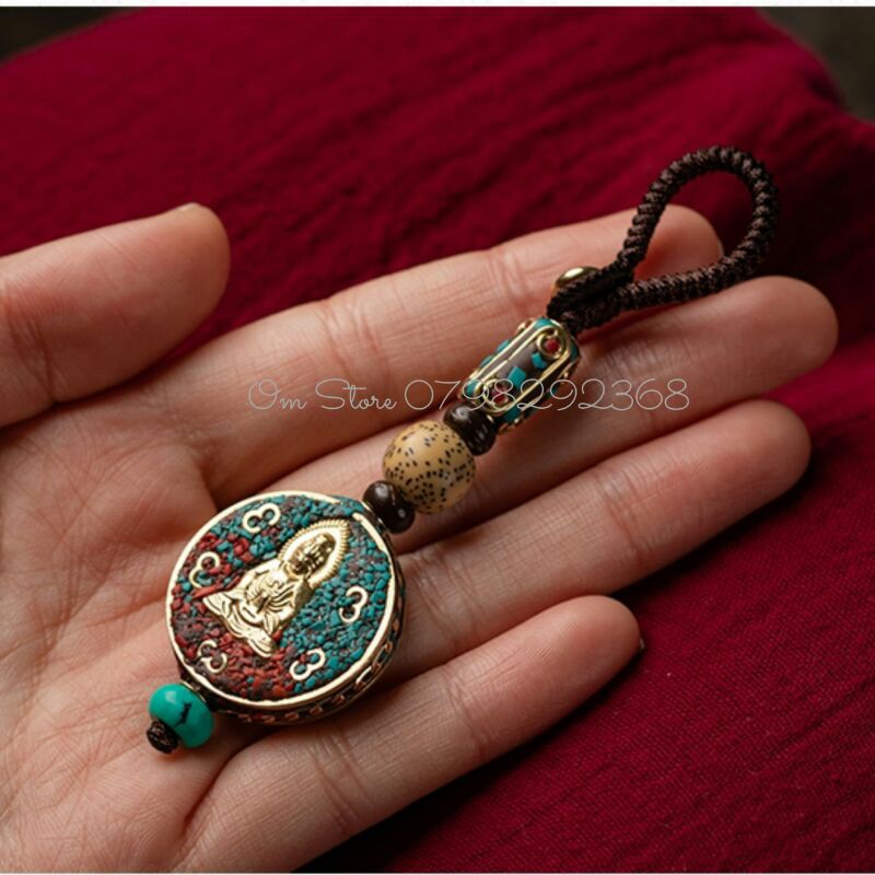 Móc khoá Nepal biểu tượng Phật giáo