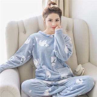 Bộ ngủ bông mùa đông