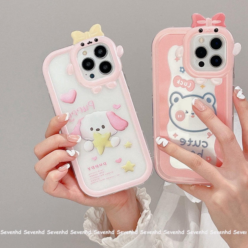 Ốp Điện Thoại Họa Tiết Hoạt Hình Cho iPhone 14 13 12 11 Pro Max Xs Max Xr X 7 8 6 6s Plus