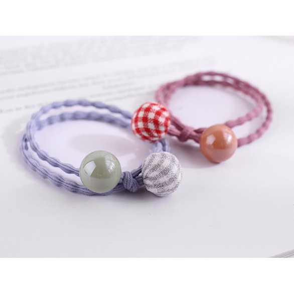 CỘT TÓC HÌNH VIÊN BI NHIỀU MÀU-PK91