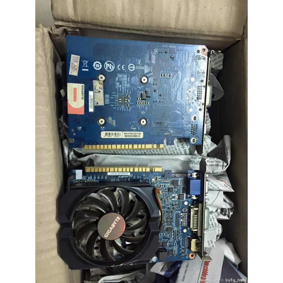 VGA Card Màn Mình 2G GT420 GT220 GT210 Gigabyte