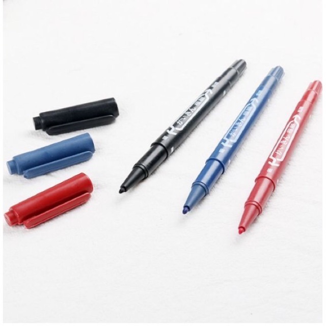 Hộp 10 chiếc bút dạ kính viết không bay màu trên mica, mặt kính