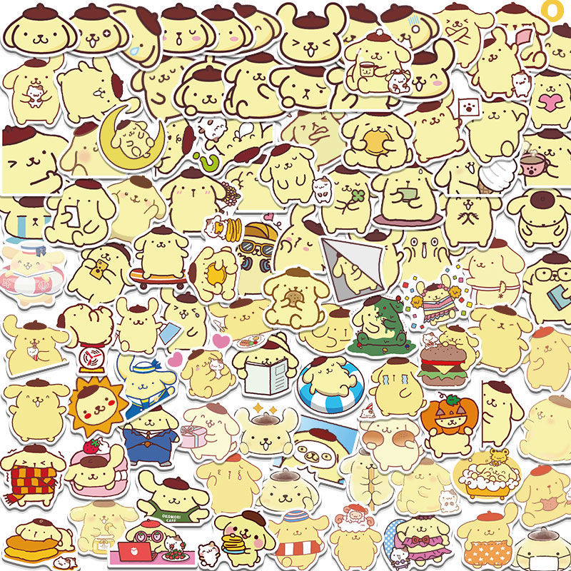 Miếng dán trang trí không thấm nước họa tiết hoạt hình xinh xắn