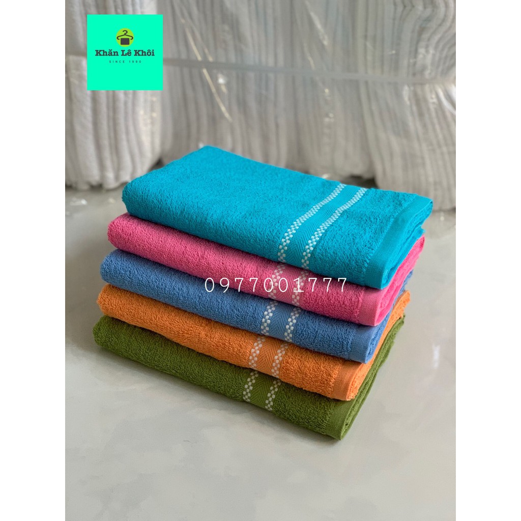 Khăn tắm Hải Cẩu 100% Cotton chính hãng Phong Phú - Mẫu Mới 50x100cm/60x120cm/70x140cm (nhiều màu)