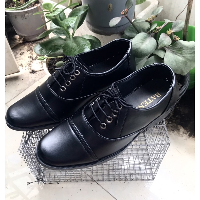 Giày công sở nam buộc dây phom đẹp, da mềm, mã SQ03, Size từ 38 -43, màu đen sang trọng lịch lãm