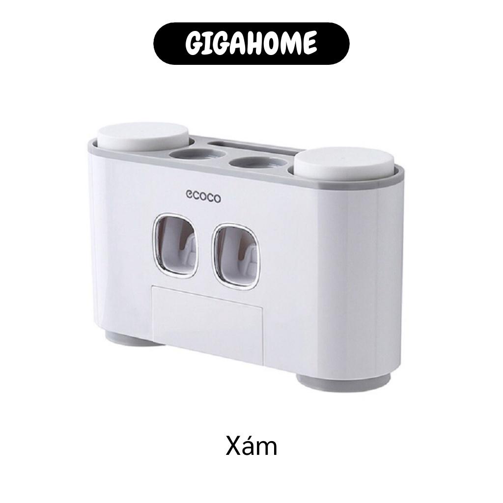 Kệ Nhà Tắm GIGAHOME Bộ Nhã Kem Đánh Răng Tự Động Ecoco Treo Trường, Giá Treo Bàn Chải 8515