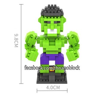 Đồ chơi lắp ghép NanoBlock Hulk LZ9451