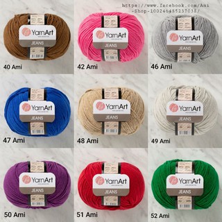 Len YarnArt Jeans (Bảng 69 - 90)