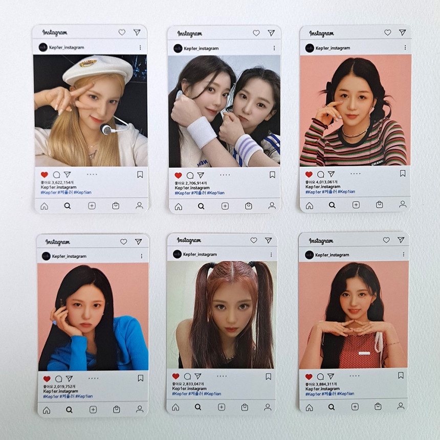 Bộ Thẻ Ảnh KEP1ER 60 Cái