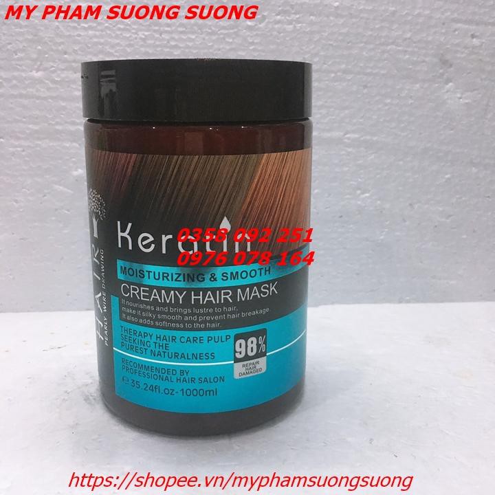 Ủ tóc Keratin Creamy Hair Mask 1000ml