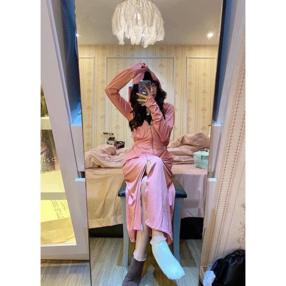 Áo Chống Nắng Dài Vải Thông Hơi Siêu Mát / Choàng Chống Nắng Dáng Dài * | BigBuy360 - bigbuy360.vn