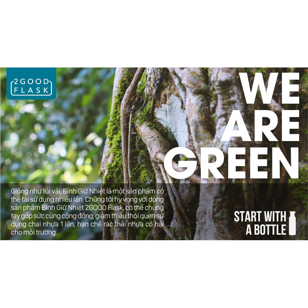 Bình Giữ Nhiệt Inox 2GOOD FLASK Wide Mouth WM-02 Chống Gỉ Giữ Nhiệt Tốt (946ml) | BigBuy360 - bigbuy360.vn