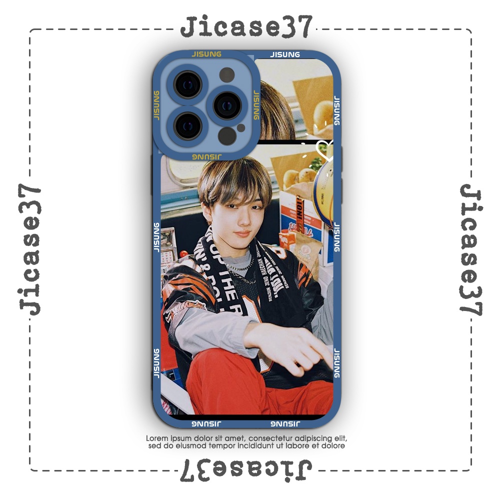 Ốp lưng iphone và samsung xiaomi oppo cạnh vuông Jicase Jisung NCT Dream Kpop