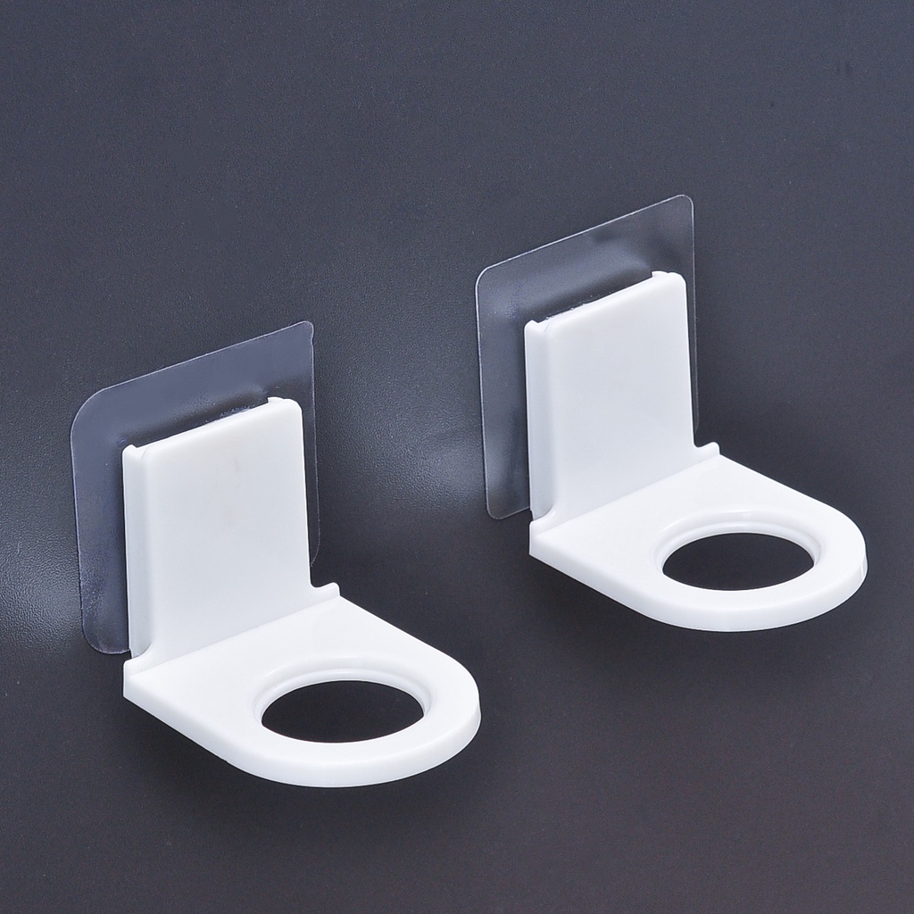 Giá đỡ chai dầu gội gắn tường tự dính thiết kế tiện dụng cho phòng tắm / nhà bếp