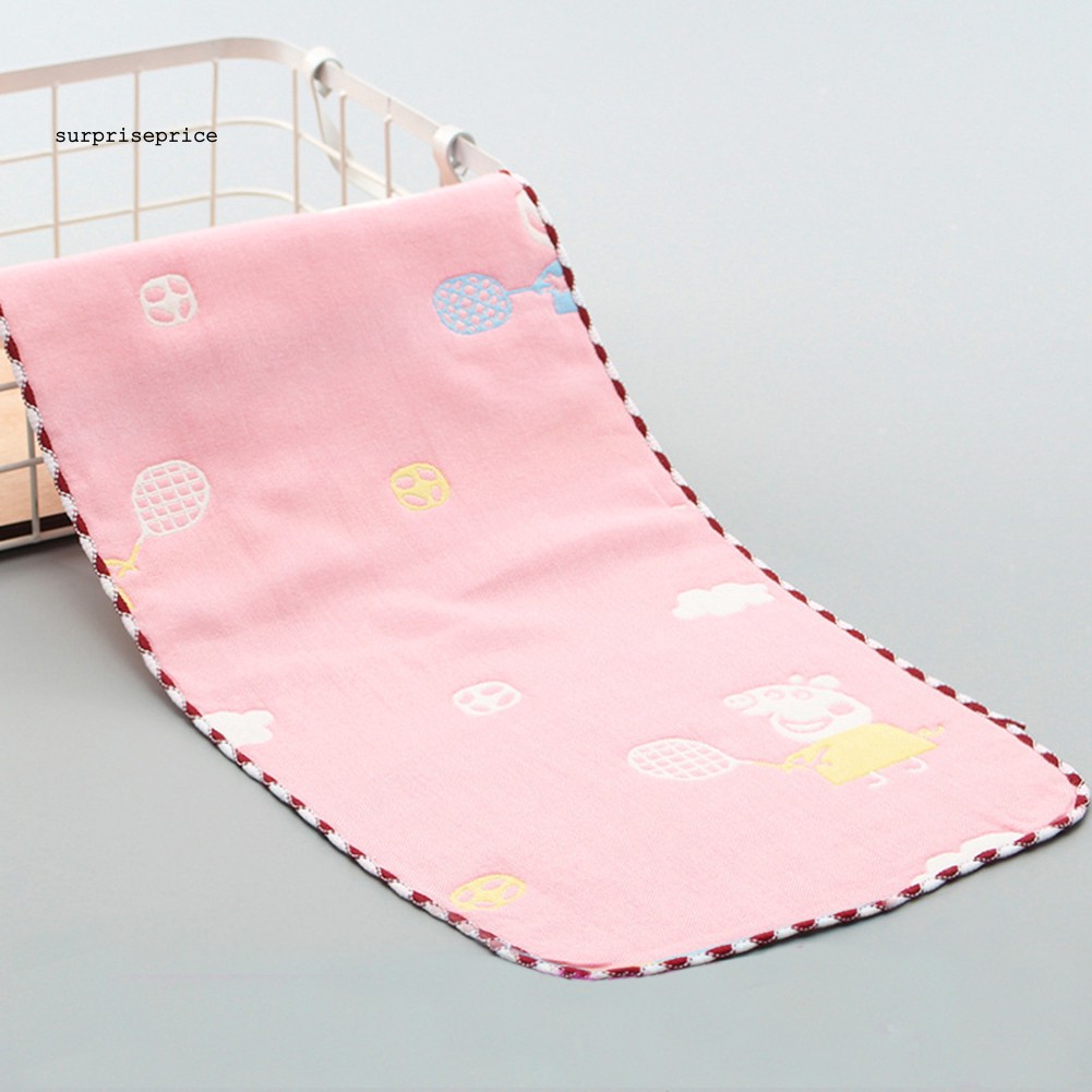 Khăn tắm bằng cotton mềm mại họa tiết hoạt hình cho bé