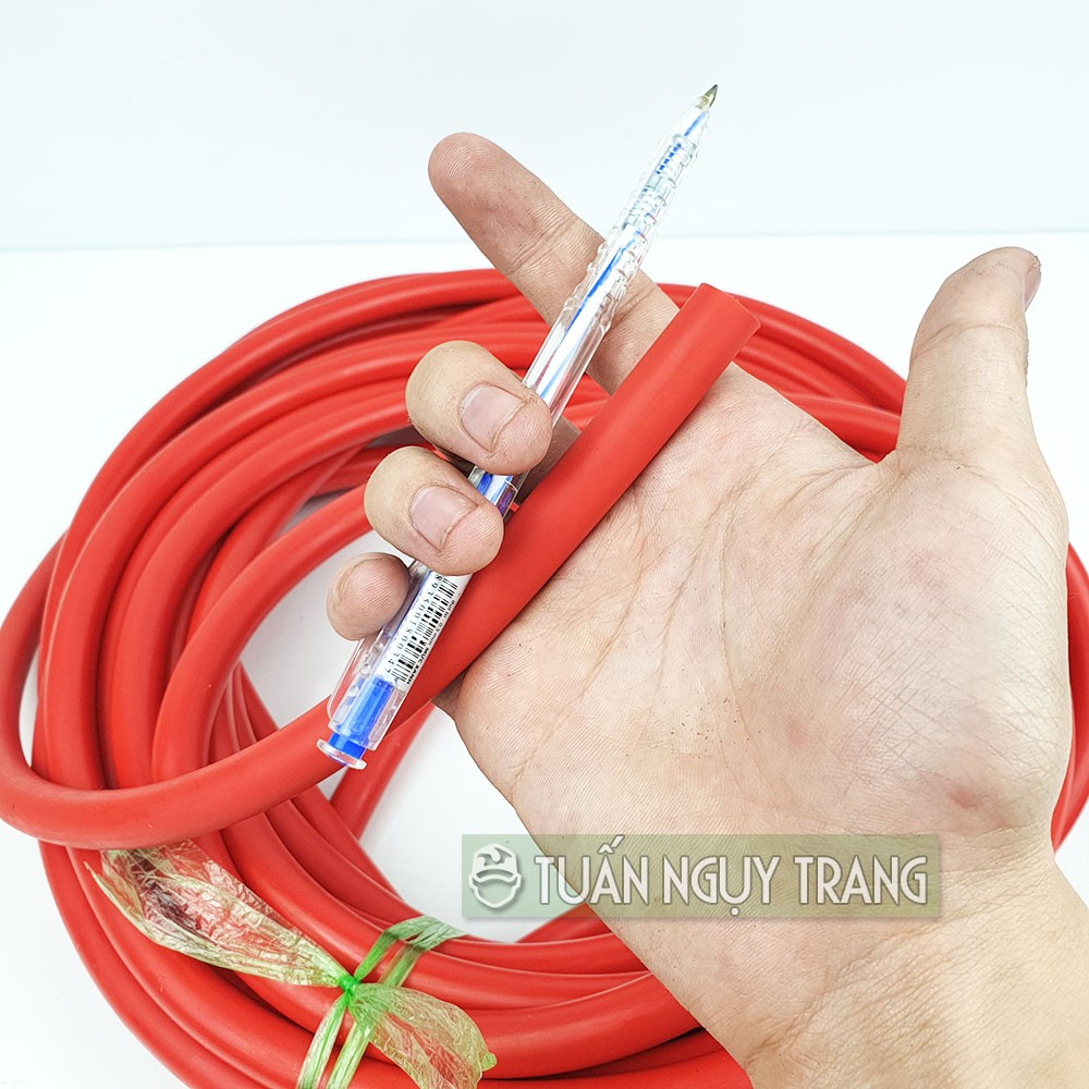 【1 mét】Dây thun cao su 12mm loại to tập luyện thể thao, làm ná