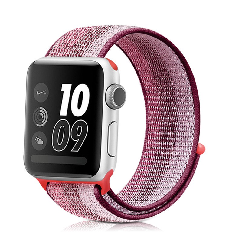 Dây Dù Thoáng Khí 38mm 40mm 42mm 44mm Cho Đồng Hồ Apple Watch Series 6 / 5 / 4 / 3 / 2