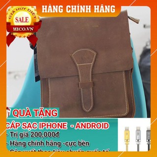 Hàng chuẩn 💝[GIÁ SIÊU SỐC] CẶP DA NAM CAO CẤP T010 - KHẲNG ĐỊNH ĐẲNG CẤP QUÝ ÔNG - 100% DA BÒ THẬT - TẶNG CÁP SẠC