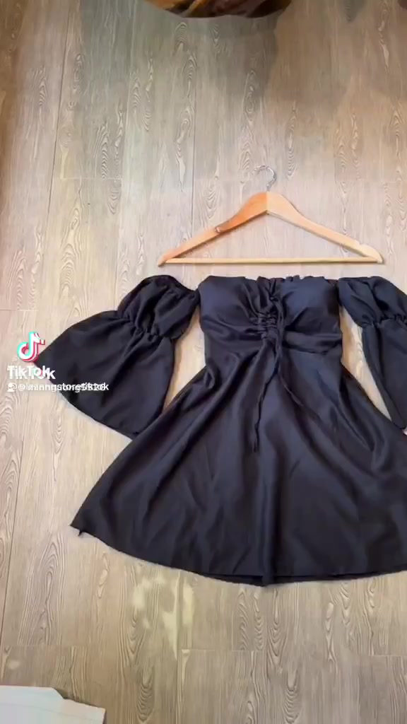 Áo trễ vai tiểu thư tay bồng dây yếm có LÓT NGỰC - Áo kiểu dấu quần chất voan nhẹ nhàng A07 | BigBuy360 - bigbuy360.vn