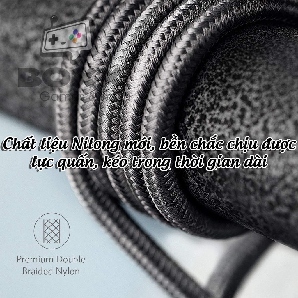 Cáp sạc ANKER Nylon 2 dài 1M A8152 dùng sạc nhanh cho điện thoại